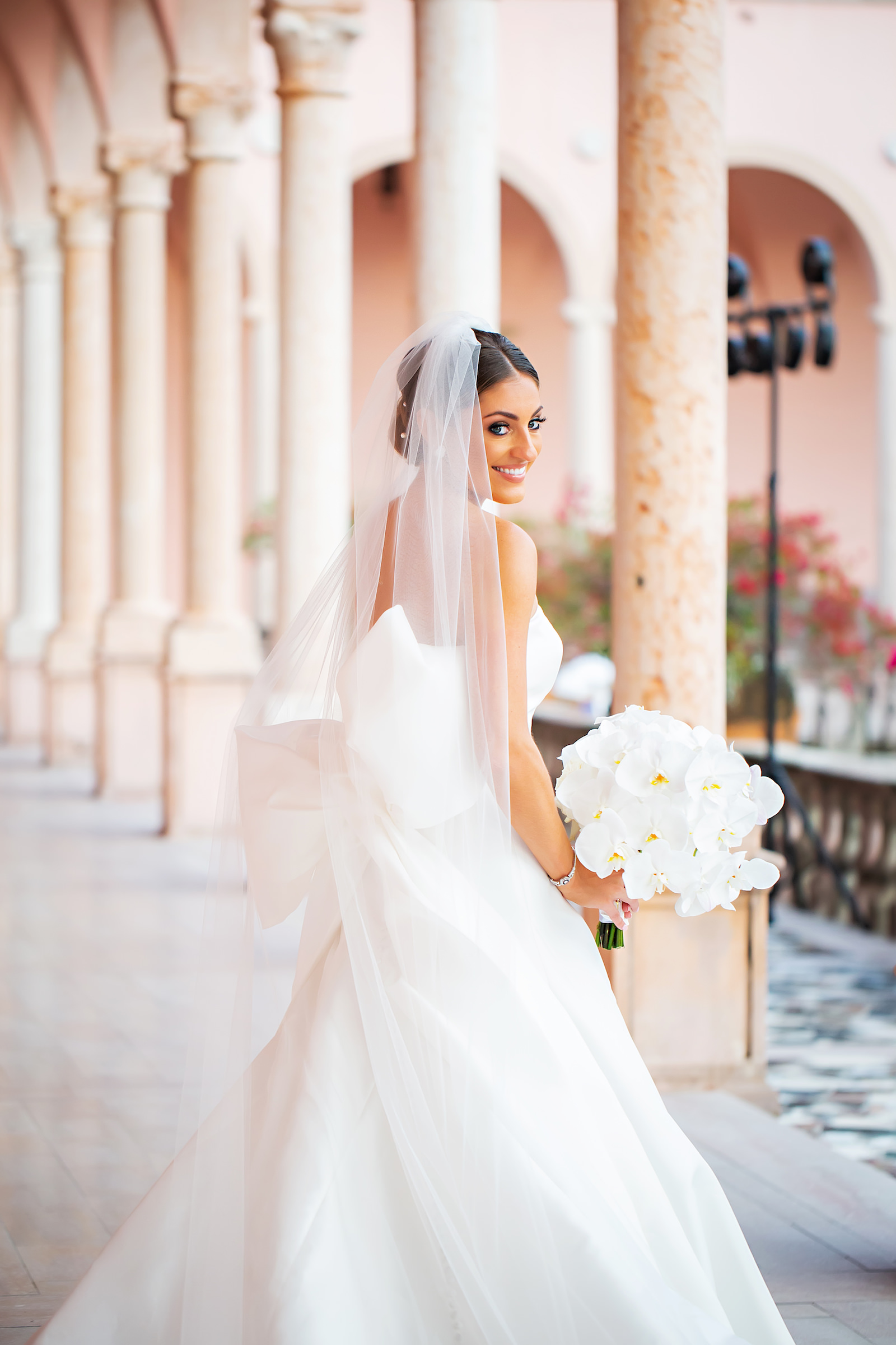 Luxurious Modern Chic Bride Beauty Portrait | Tampa Bay Wedding Photographer Limelight Photography