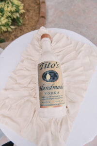Tito's Vodka Grooms Cake | Tampa Bay Wedding Cake The Artistic Whisk