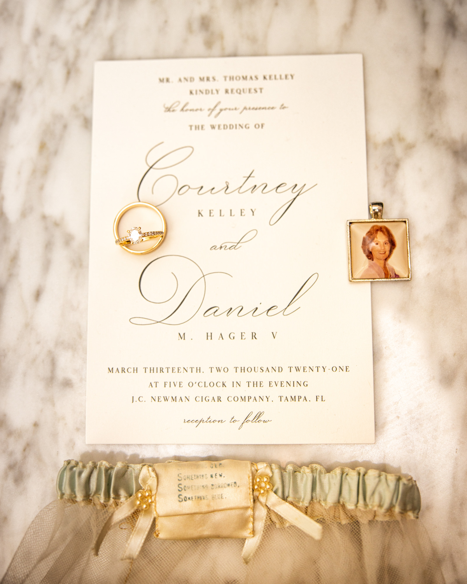 Traditional Timeless White Wedding Invitations