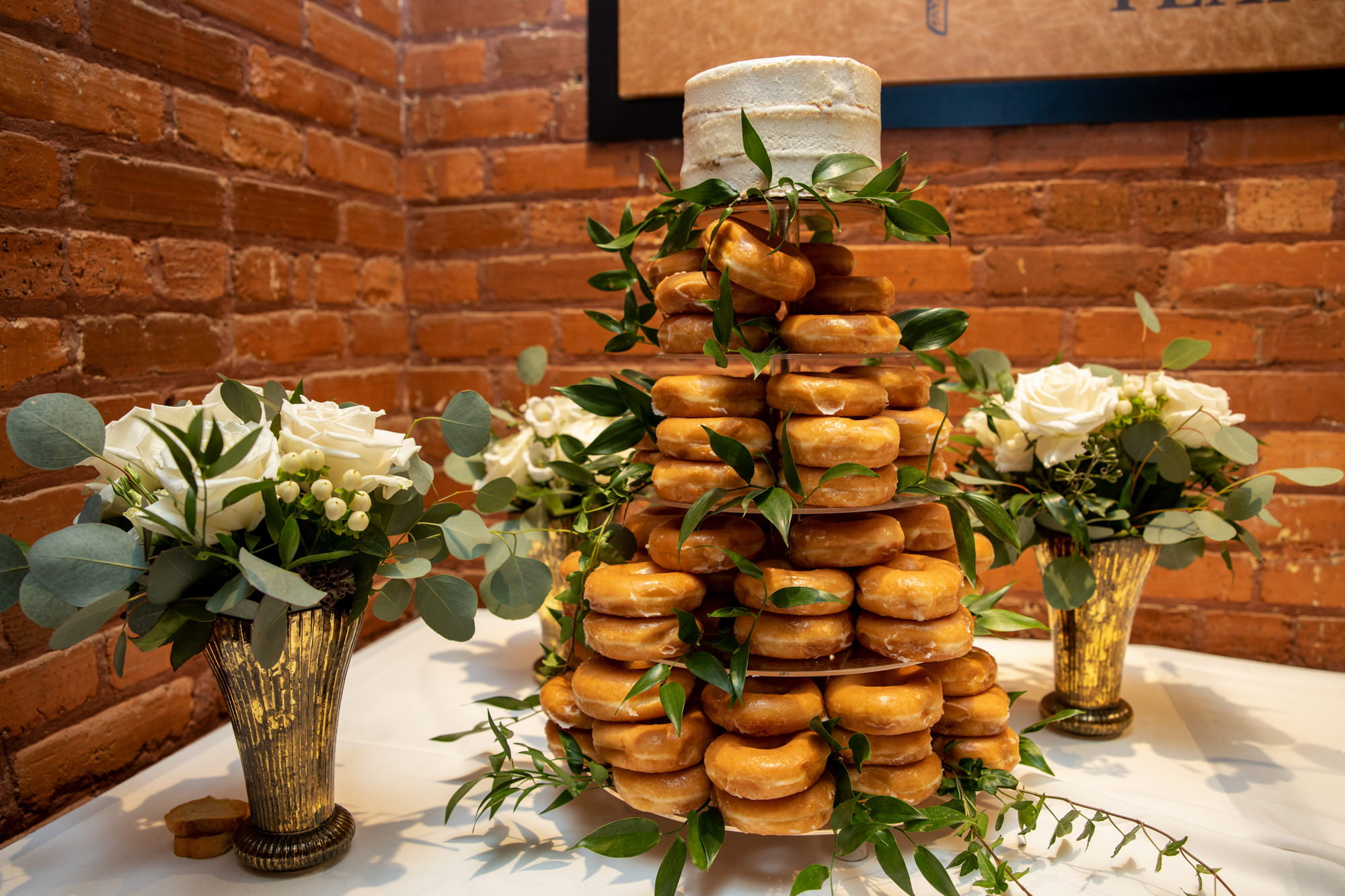 Wedding Doughnut Cake Tower | Cake Alternative Inspiration