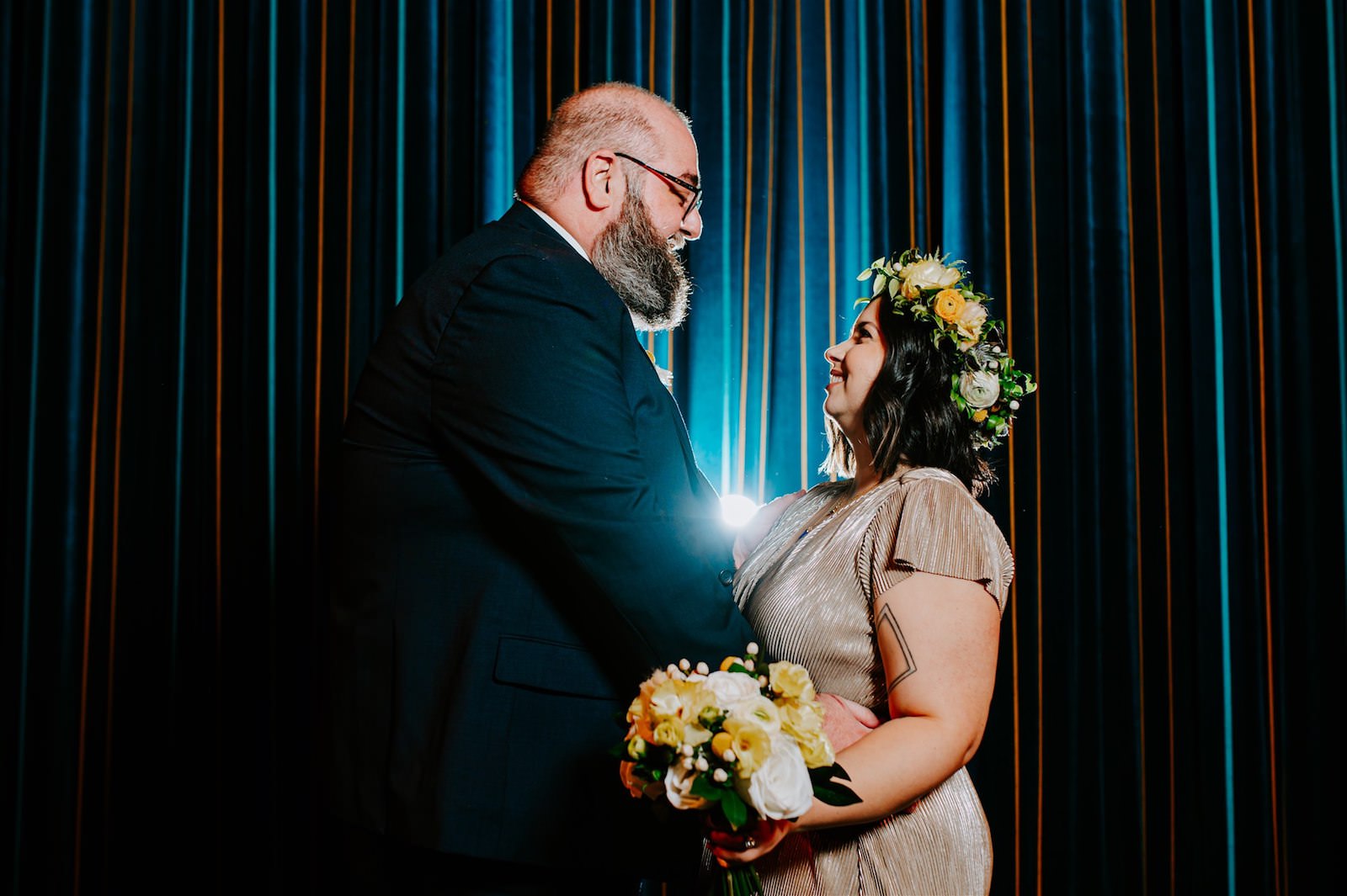 Bride and Groom Wedding Portrait | Florida Wedding Photographer Regina as the Photographer