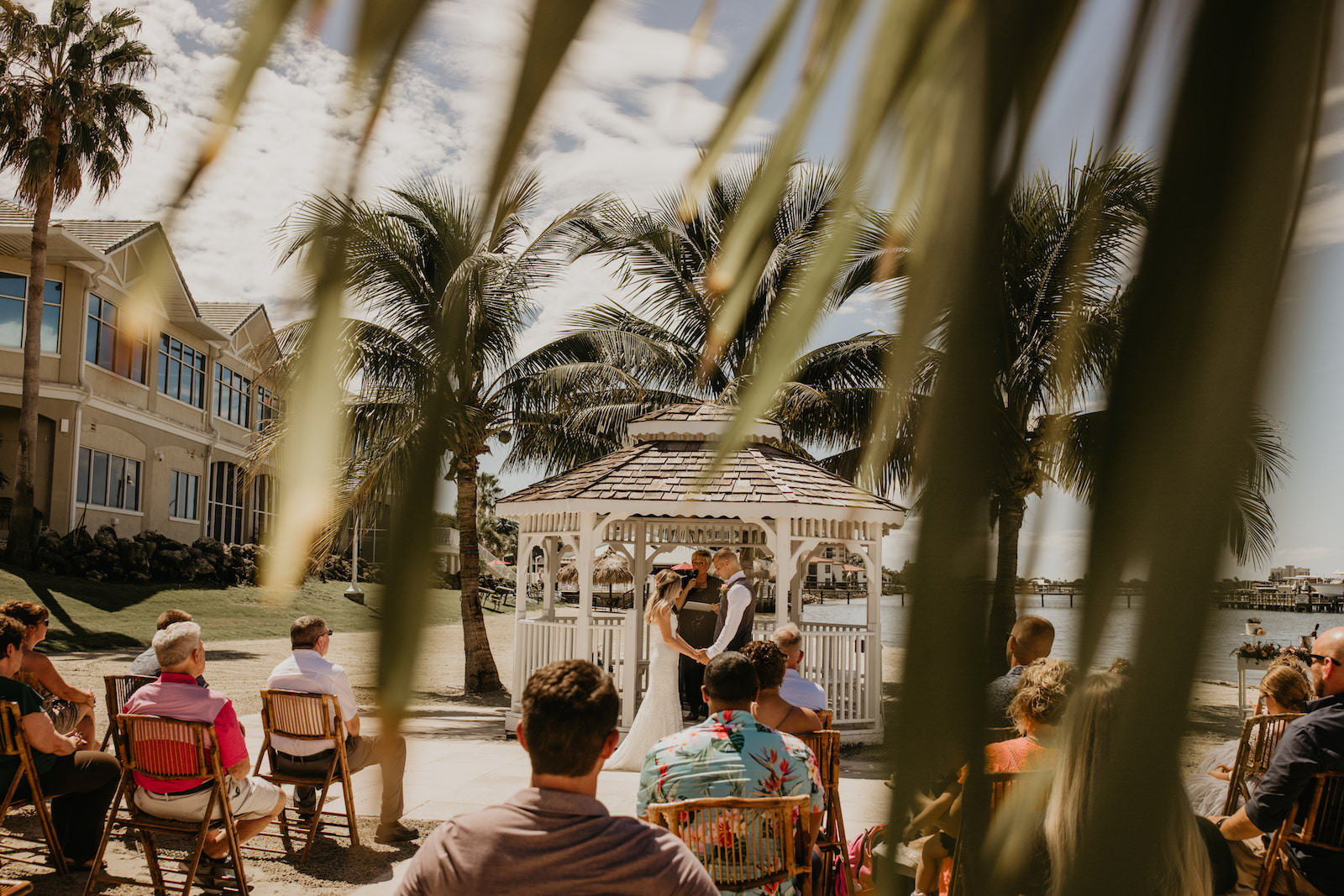 Intimate Elopement Outdoor Florida Wedding Ceremony Isla Del Sol | Elope Tampa Bay