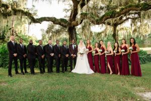 Bridal Party Wedding Portrait | Florida Wedding Photographer Joyelan Photography