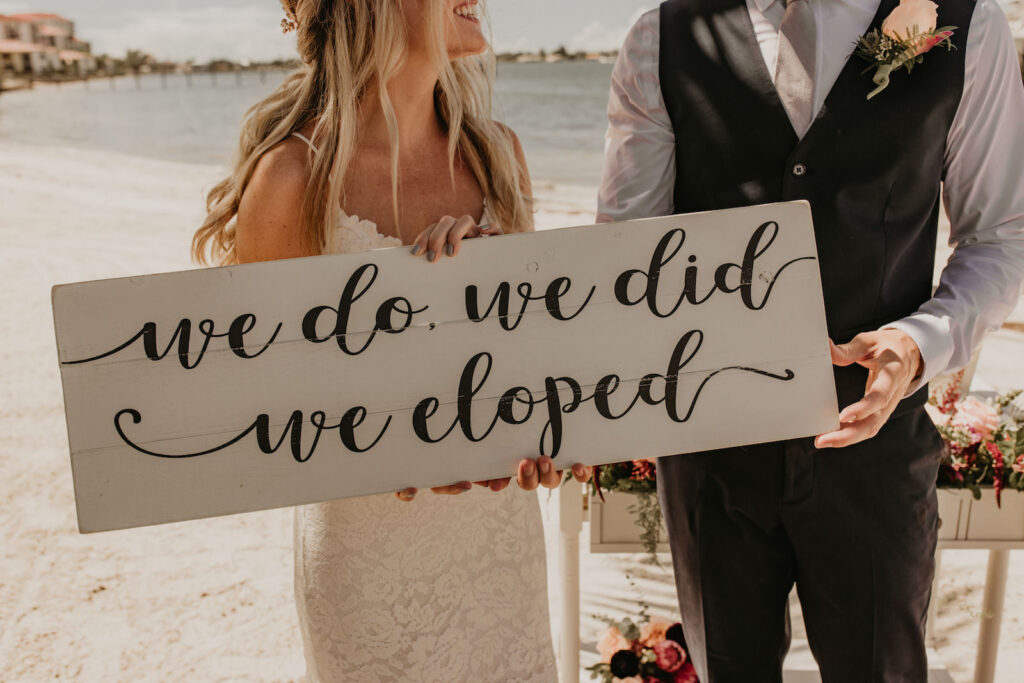 Bride and Groom Florida Elopement | Elope Tampa Bay