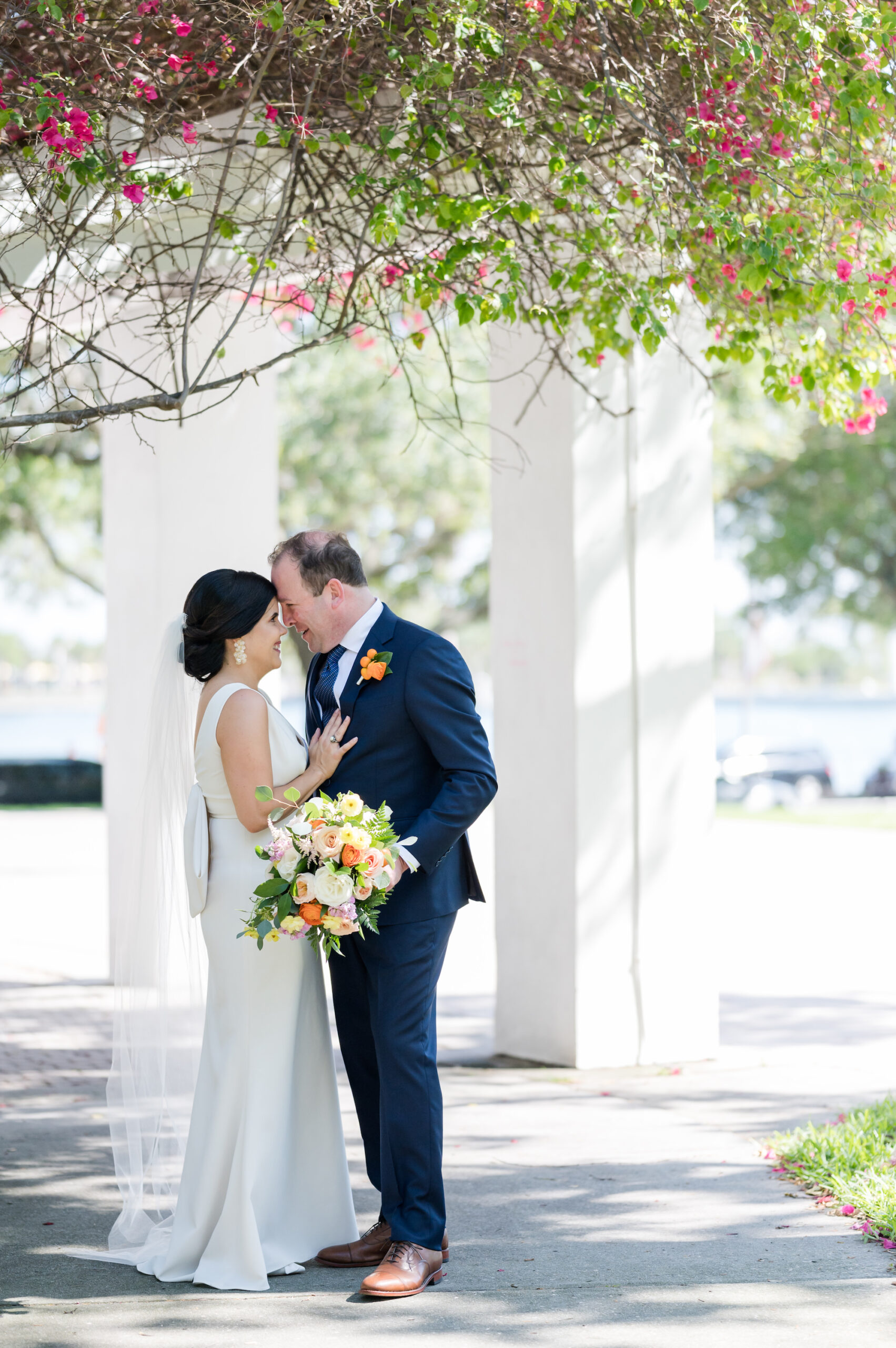 Bride and Groom Wedding Portrait | Tampa Photographer Amanda Zabrocki Photography