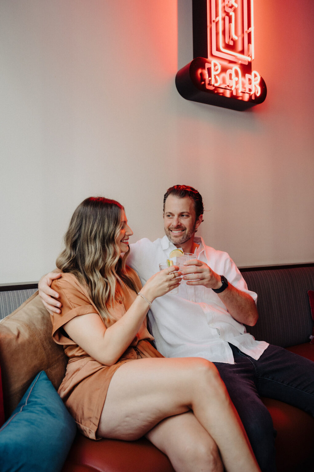 Downtown Tampa Engagement Session | The Hotel Bar | McNeile Photography