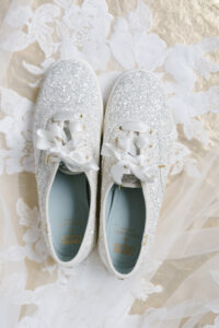 Sparkly KEDS Bride Wedding Sneakers | Tampa Wedding Planner Perfecting the Plan Weddings & Events