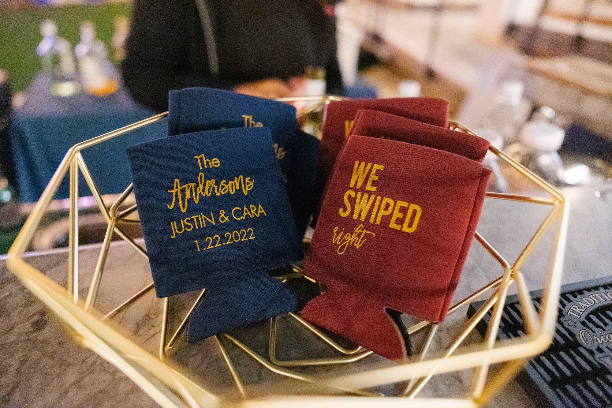 Tinder Coozies Wedding Gift | Florida Wedding Planner Perfecting the Plan Wedding and Events