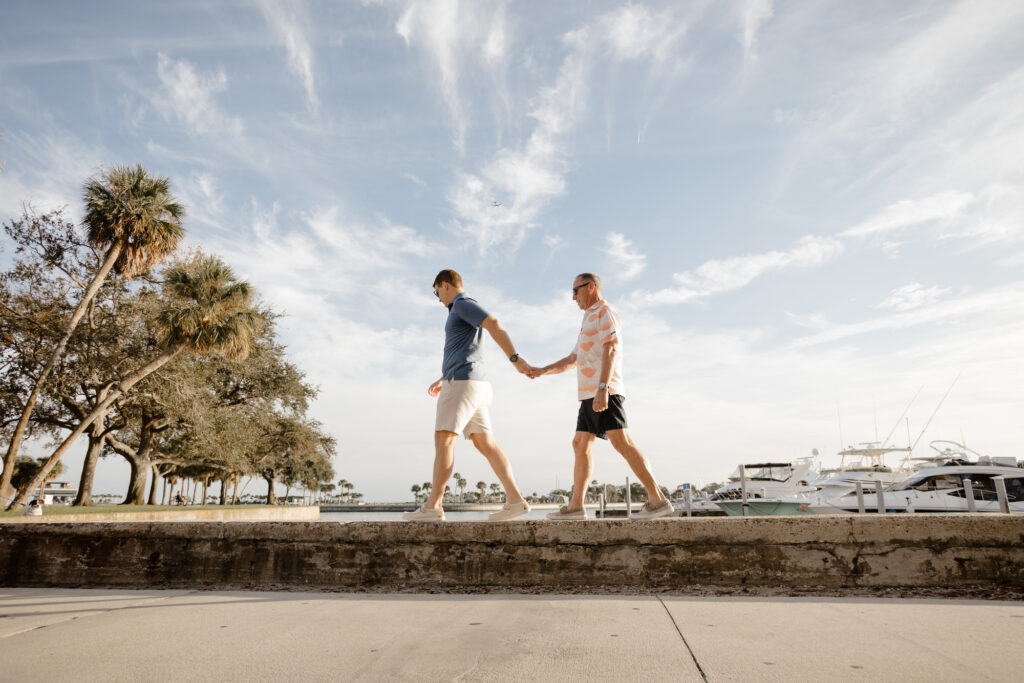 Downtown St Pete Vinoy Park Engagement Session | Garry and Stacy Photography 