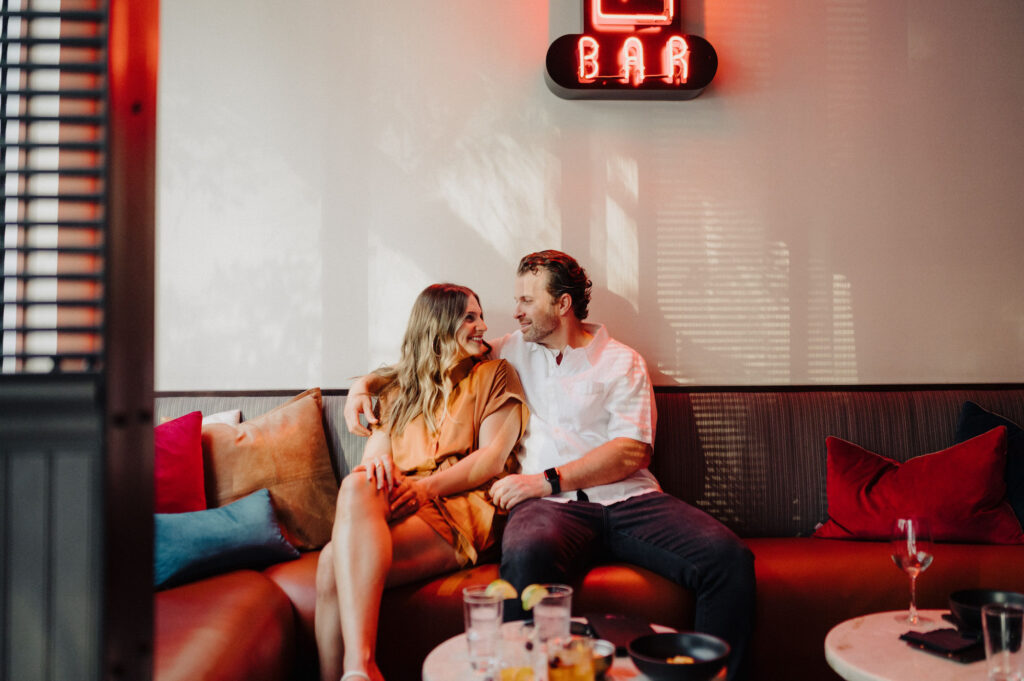 Downtown Tampa Engagement Session | The Hotel Bar | McNeile Photography