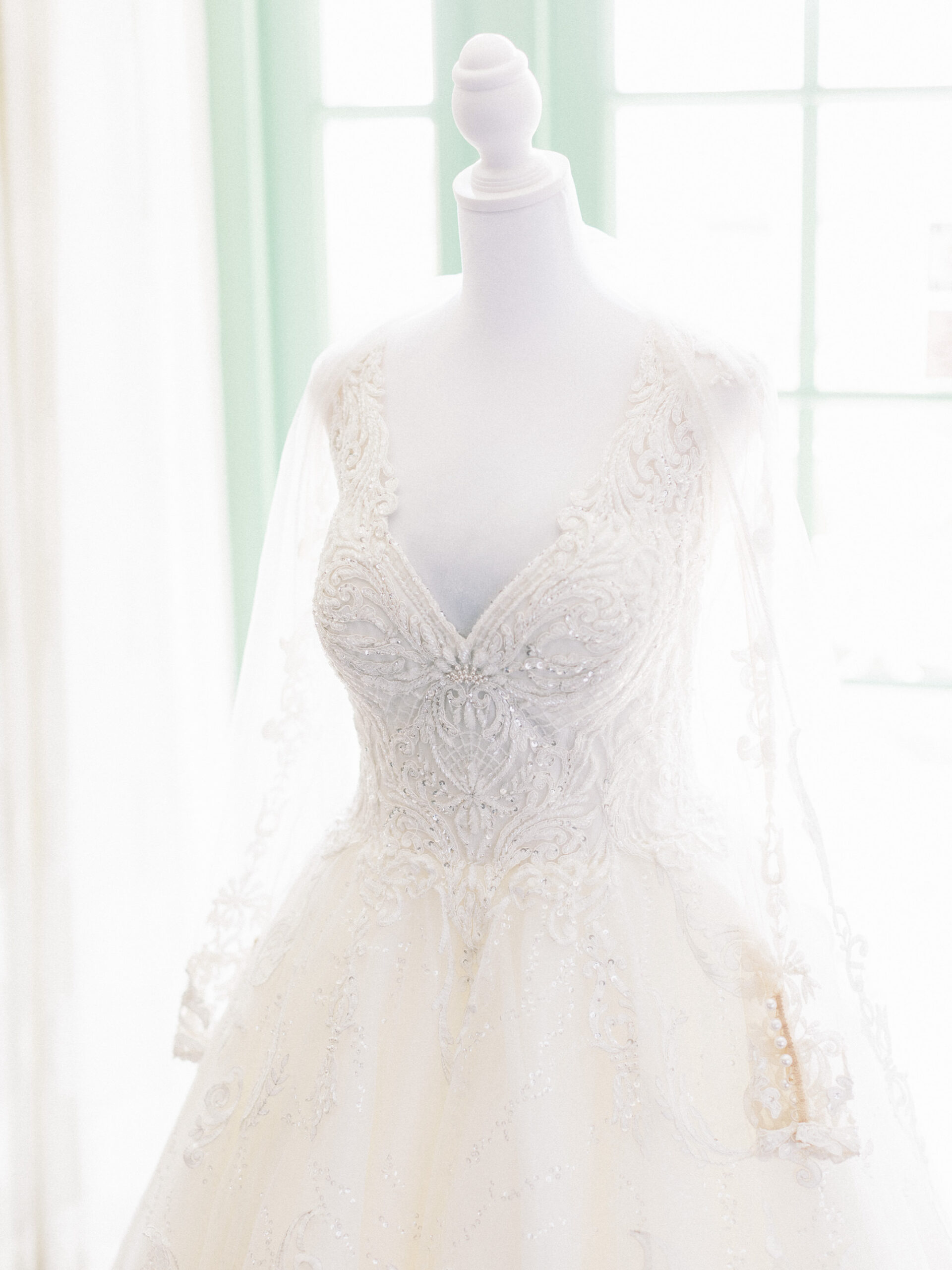 Romantic Royal Glam Gatsby Wedding, Lace and Illusion Long Sleeve Ballgown Wedding Dress