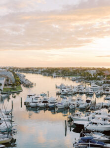 Sarasota Florida Oceanfront Wedding Venue at Sunset