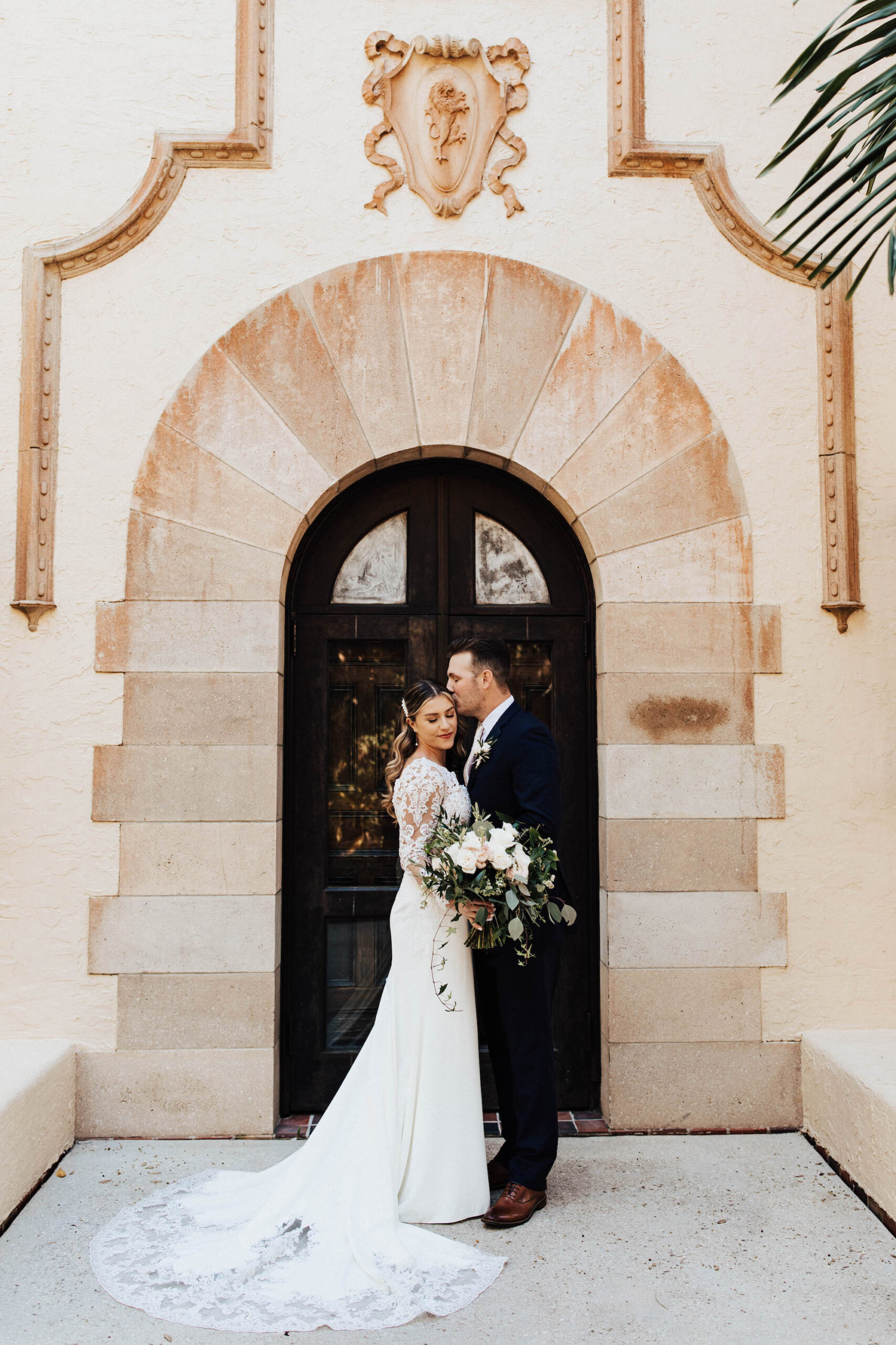Bride and Groom Wedding Portrait | Sarasota Wedding Planner Taylored Affairs