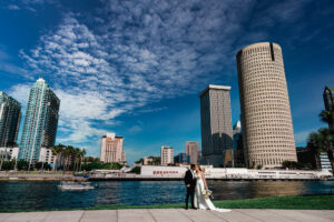Downtown Tampa Riverwalk Wedding Ideas | Wedding Photographer and Videographer Iyrus Weddings