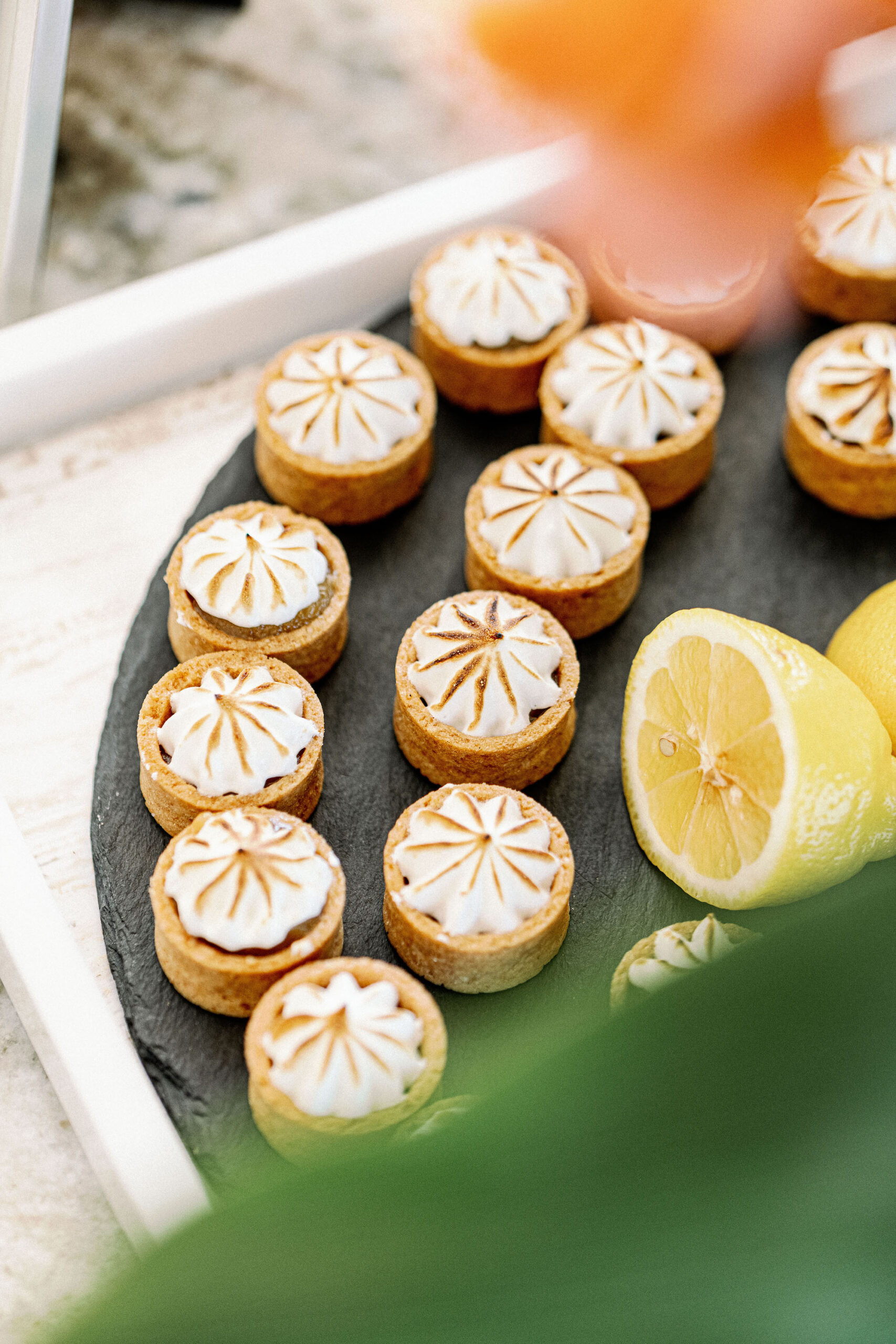 Tampa Bay Catering Company Elite Events Catering | Dewitt for Love Photography | Mini Lemon Merengue Pies