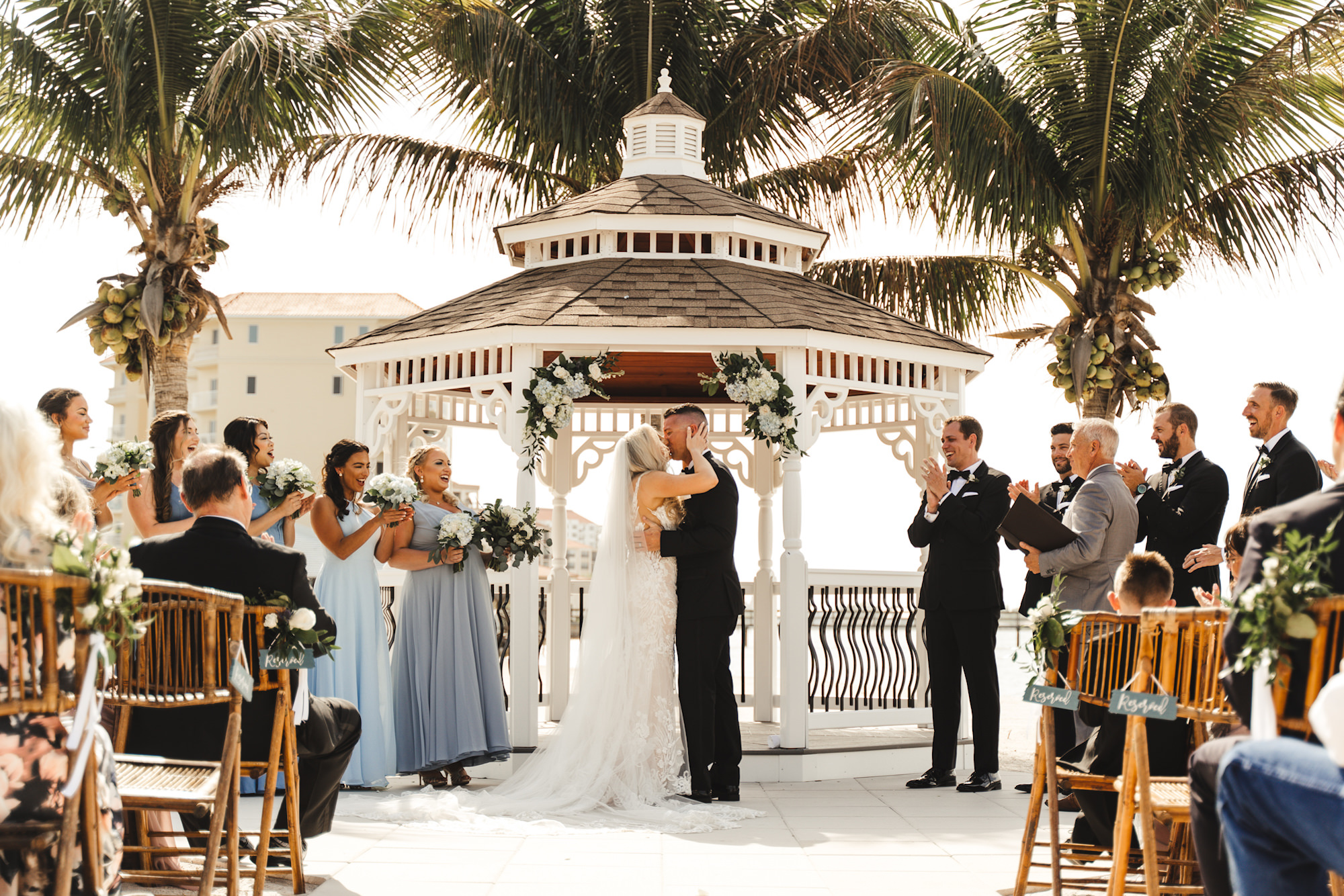Tropical Florida Nature Inspired Beach Wedding | St. Petersburg Wedding Venue Isla Del Sol
