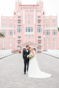 Bride and Groom Wedding Portrait | St Pete Beach Photographer Lifelong Photography | Venue The Don CeSar