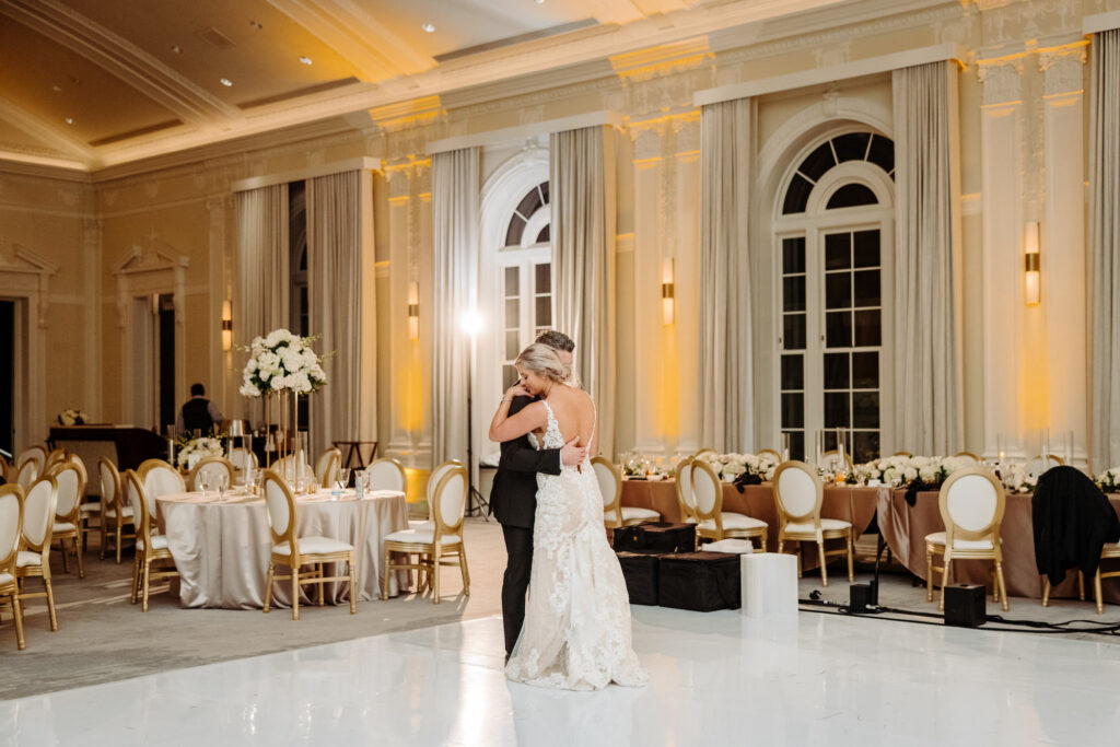 Private Bride and Groom Last Dance at Wedding Reception | Tampa Bay DJ Grand Hemond and Associates