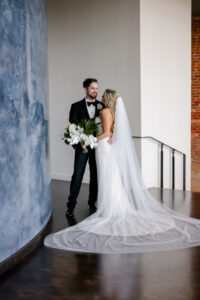 Bride and Groom First Look Wedding Portrait | Lifelong Photography