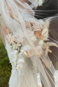 Beige Neutral Boho Wedding Bridal Bouquet Inspiration