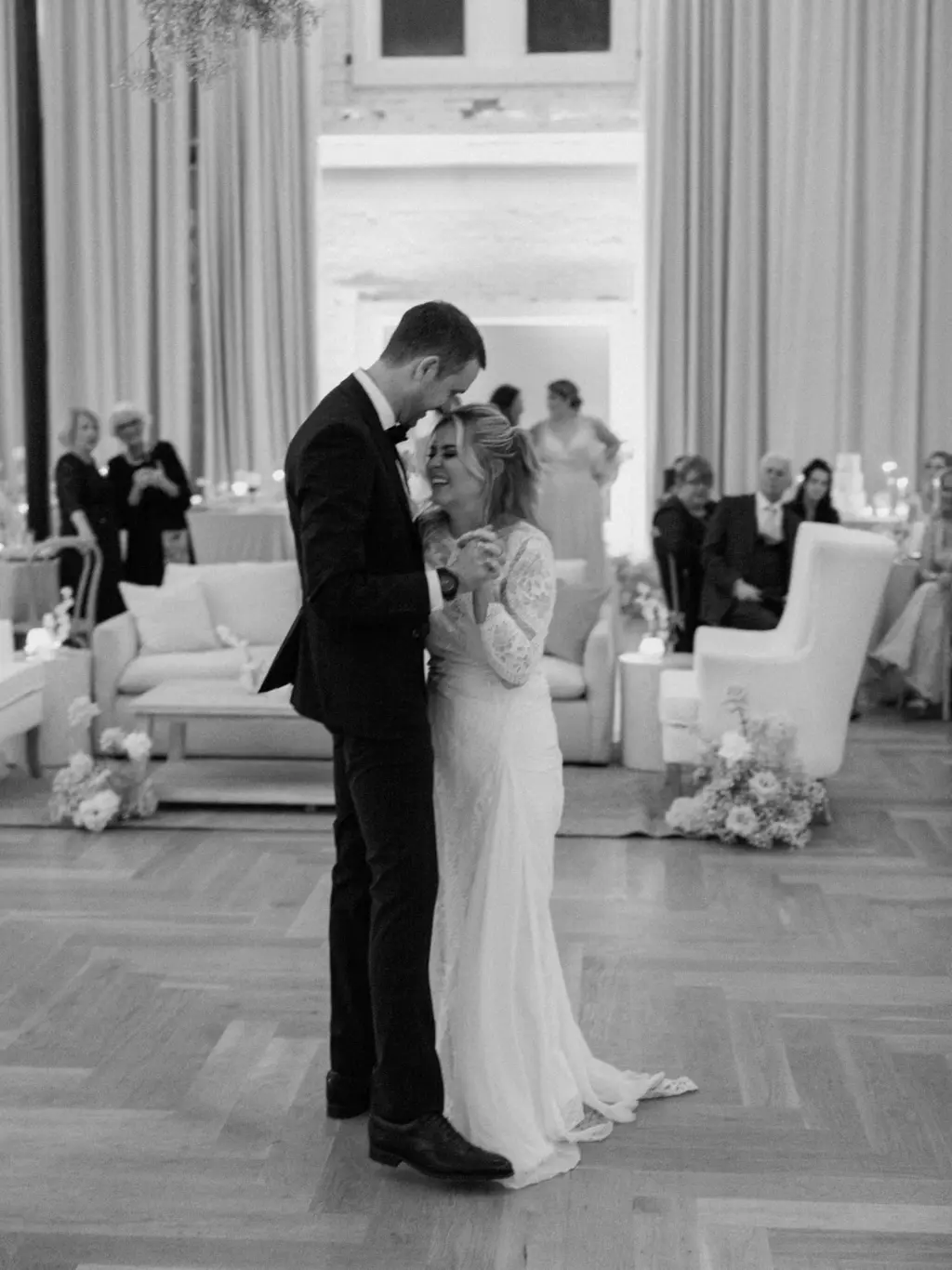 Bride and Groom First Dance Wedding Portrait | Tampa Bay DJ Grant Hemond And Associates