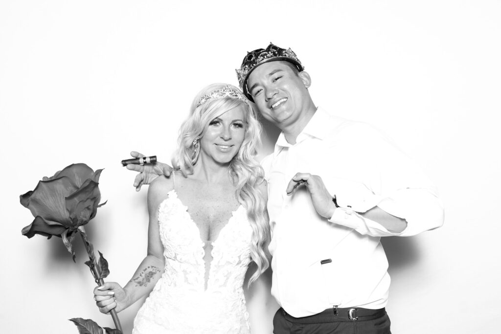 The Gala Photobooth | Tampa Bay Black and White Luxury Photo Booth Rental