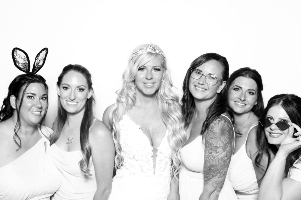 The Gala Photobooth | Tampa Bay Black and White Luxury Photo Booth Rental