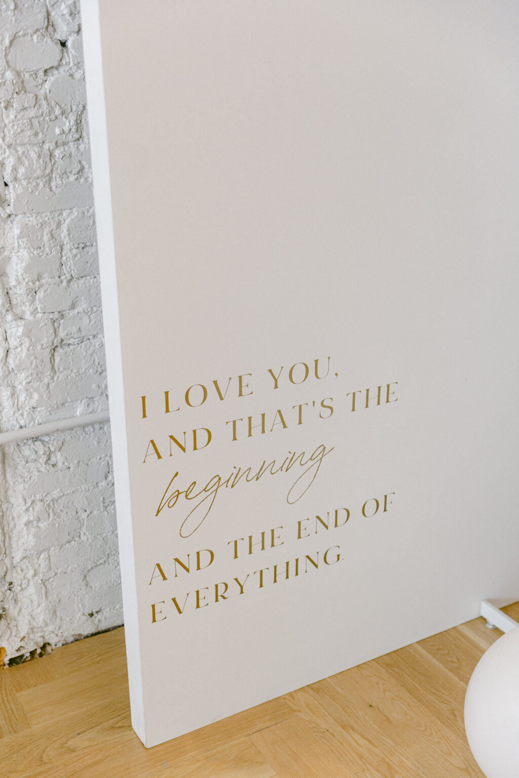 Love Quotes Sign for Wedding Reception Decor Sign Inspiration