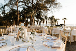 Classic White and Gold Wedding Reception Table Inspiration
