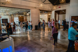 Industrial Wedding Reception Dance Floor | Dade City Venue at the Block