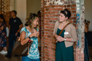 Guests Enjoying Wedding Venue