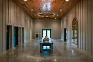 Rustic Modern Foyer | Dade City Wedding Venue Simpson Lakes