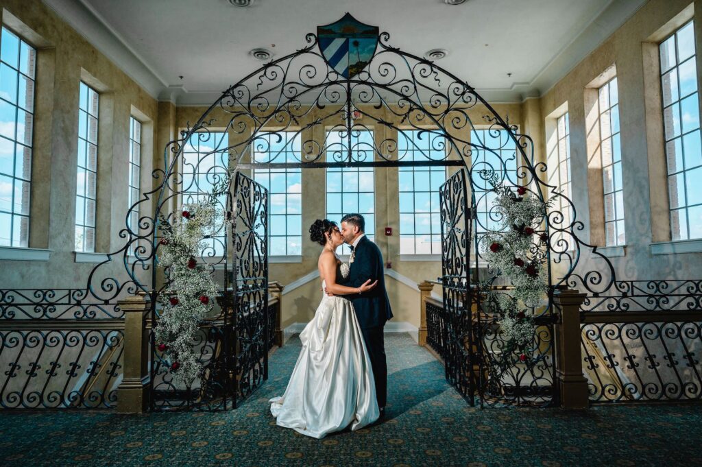 Intimate Bride and Groom Wedding Portrait | Tampa Bay Photographer Iyrus Weddings