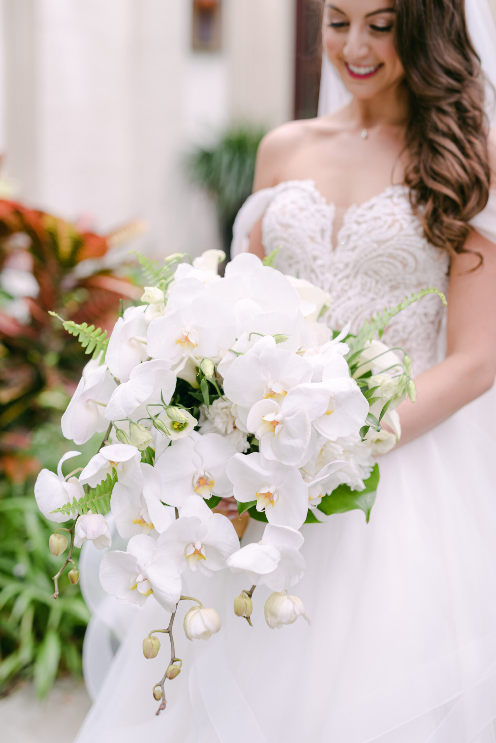 Timeless White Orchard Wedding Bouquet Ideas | Tampa.Wedding Florist FH Events