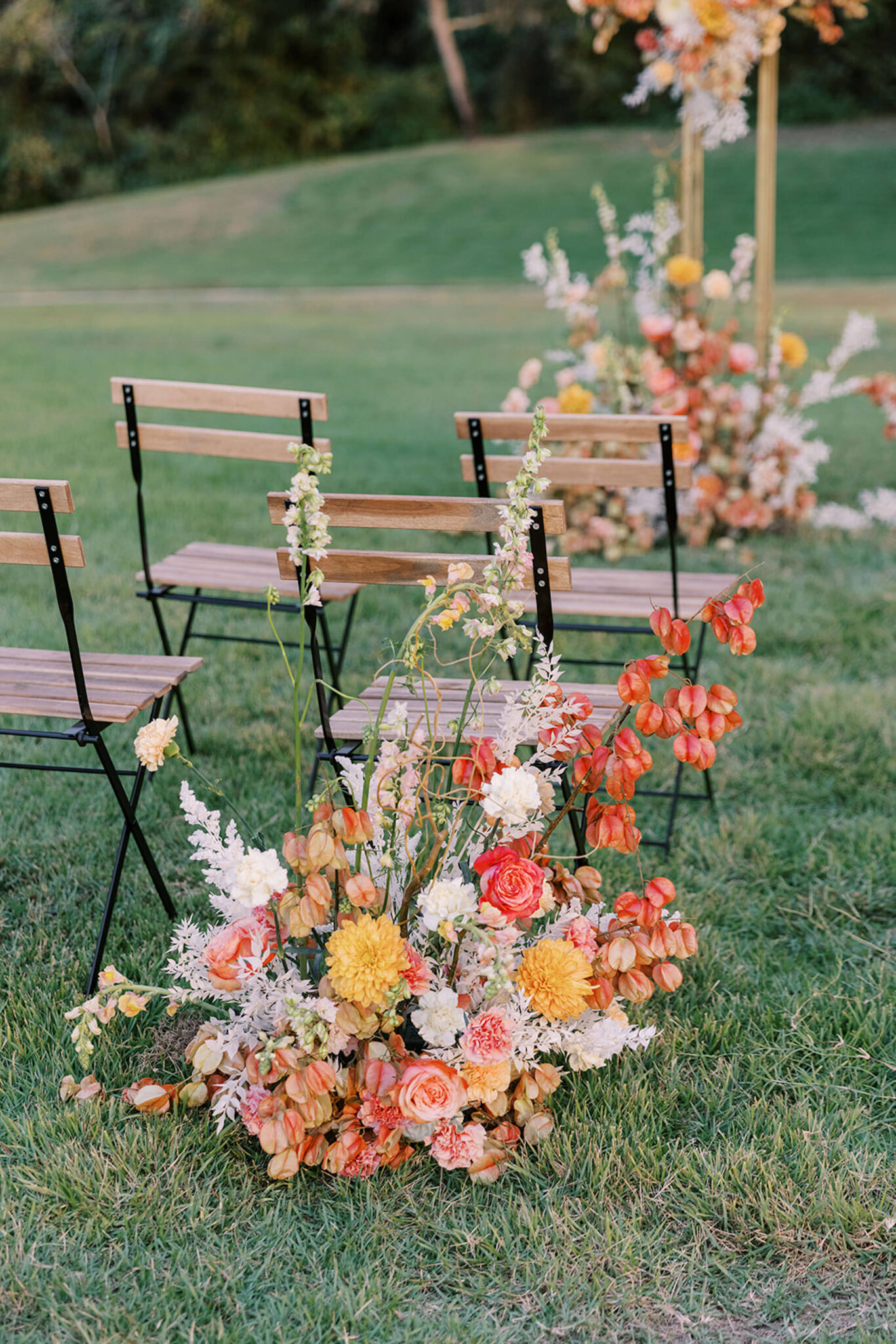 Romantic Peach And Pink Spring Wedding Inspiration 