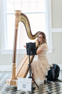 Live Music Harpist Wedding Reception Ideas