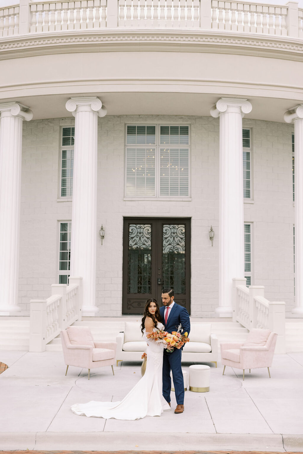 Neoclassical Architectural Tarpon Springs Wedding Venue Whitehurst Gallery | Planner MDP Events