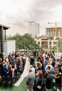 Downtown St. Pete Rooftop Wedding Ceremony | Station House