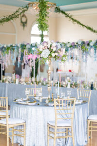Whimsical Pastel Pink, Purple, and Blue Wedding Reception Centerpiece Inspiration | Tampa Bay Florist Save the Date Florida | Planner EventFull Weddings
