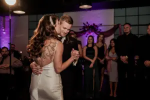 Bride and Groom First Dance Wedding Portrait | Tampa DJ Graingertainment