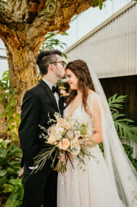 Bride and Groom First Look Wedding Portrait | Tampa Bay Hair and Makeup Artist Adore Bridal | Planner EventFull Weddings