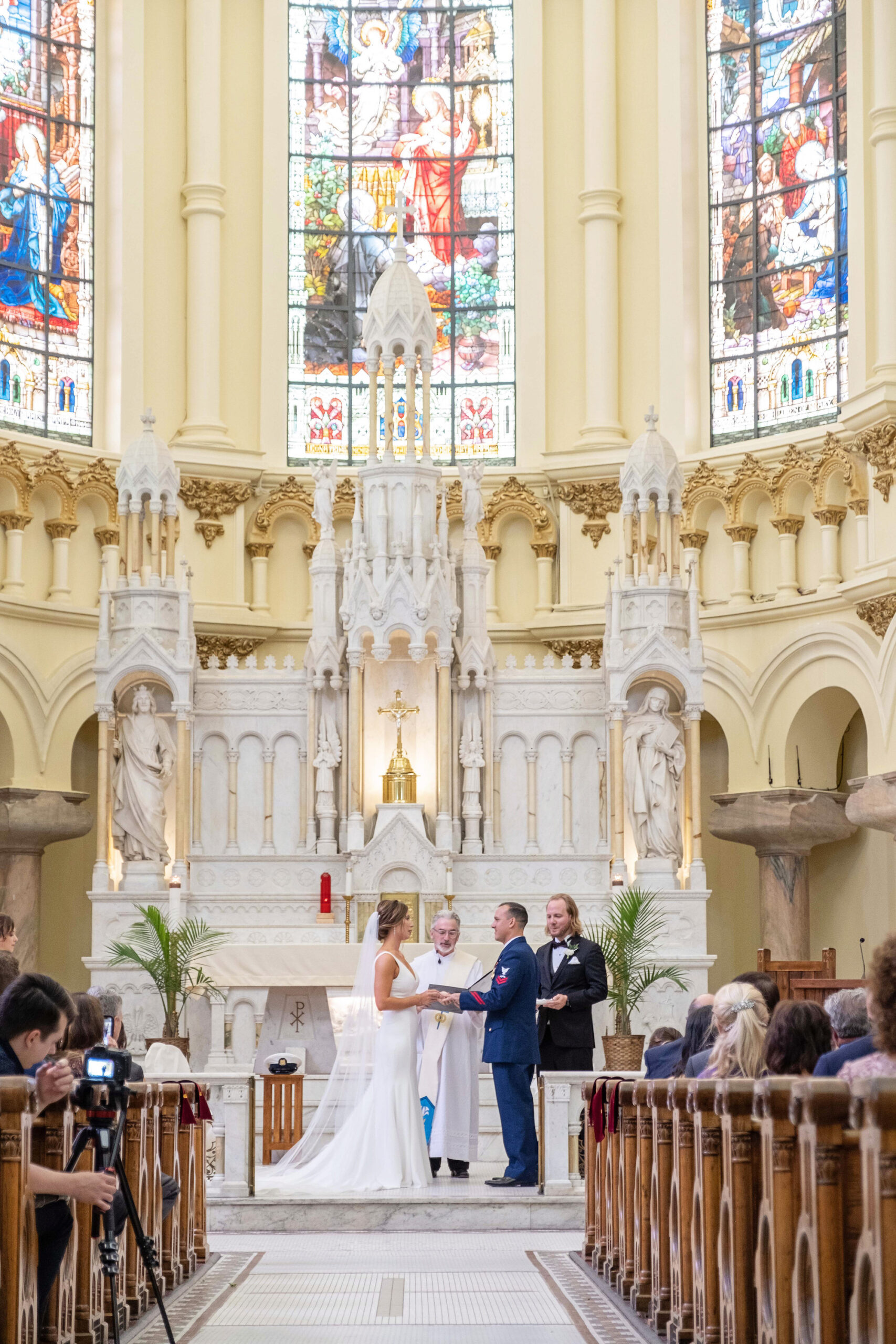Tampa Bay Sacred Heart Catholic Church Wedding Venue Inspiration