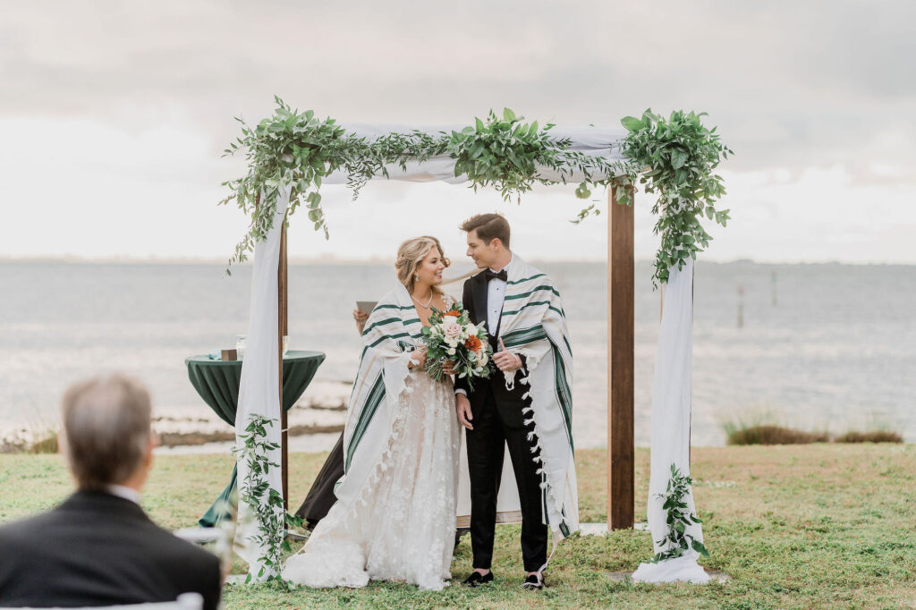 Tallit Prayer Shawl | Jewish Wedding Ceremony Traditions | Sarasota Florist Monarch Events and Design | Planner Coastal Coordinating