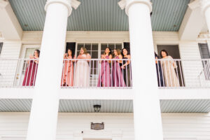 Balcony Wedding Portrait | Bridal Suite | Tampa Bay Venue Legacy Lane Weddings