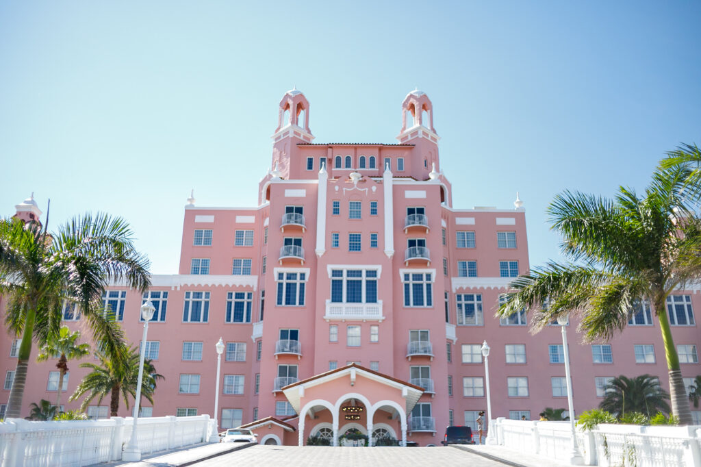 Historic Pink Palace St Pete Beach Wedding Venue Don CeSar