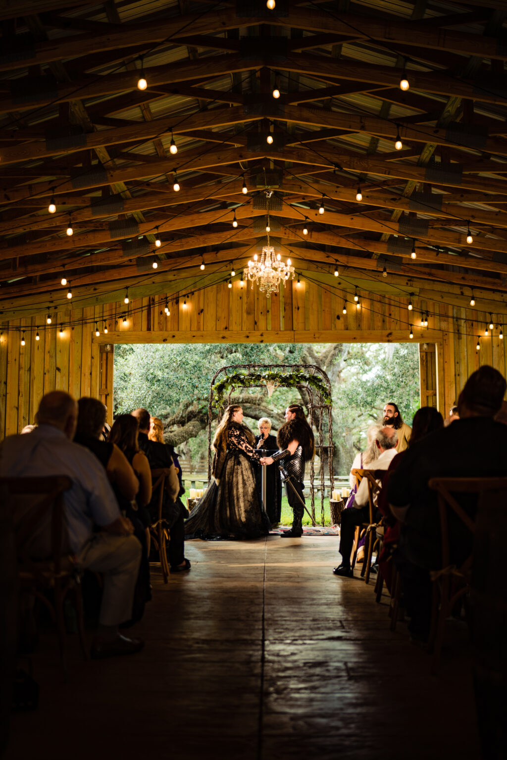 Viking Inspired Wedding Ceremony | Tampa Bay Officiant Weddings by Bonnie | Sarasota Wedding Venue Wandering Oaks