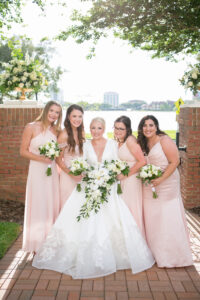 Bride and Bridesmaids Wedding Portrait | Tampa Bay Photographer Carrie Wildes Photography