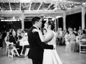 Bride and Groom First Dance Wedding Portrait | Tampa Bay Videographer Shannon Kelly Films
