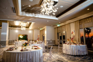 Acrylic Ghost Chair Seating Inspiration | Ballroom Wedding Reception Decor | Wedding Venue Hyatt Regency Clearwater Beach