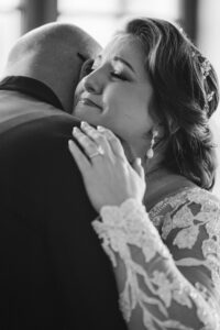 Bride and Groom Vow Exchange Wedding Portrait | Tampa Bay Photographer Garry and Stacy Photography
